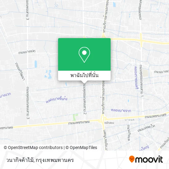 วนากิจค้าไม้ แผนที่