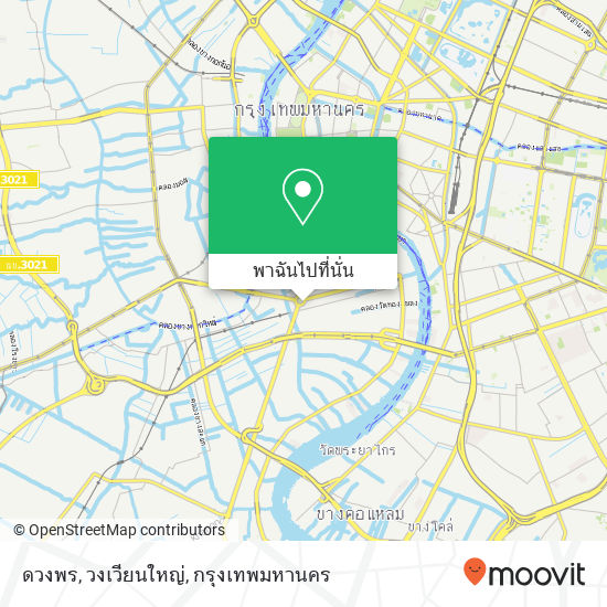 ดวงพร, วงเวียนใหญ่ แผนที่