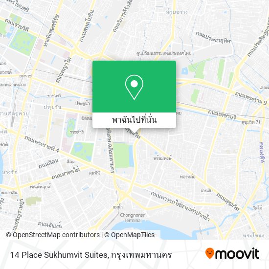 14 Place Sukhumvit Suites แผนที่