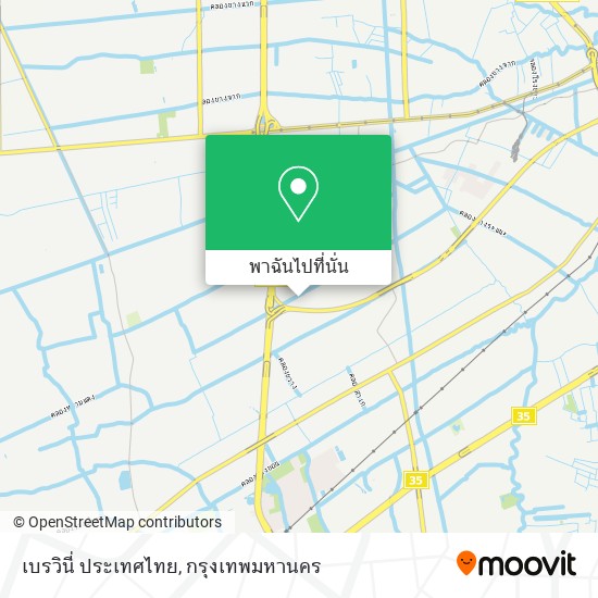 เบรวินี่ ประเทศไทย แผนที่