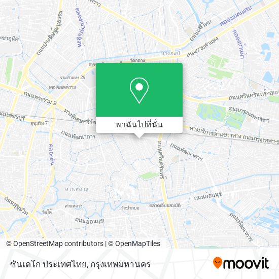 ซันเดโก ประเทศไทย แผนที่
