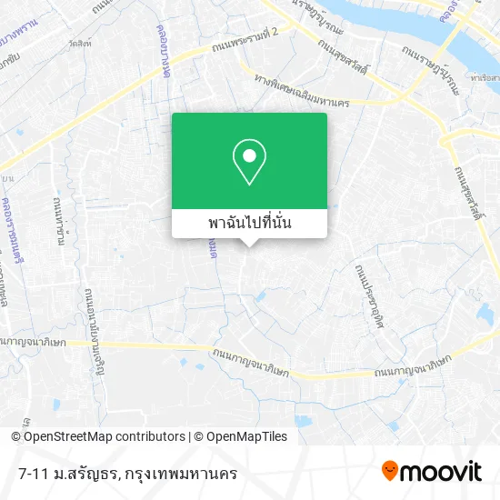 7-11 ม.สรัญธร แผนที่
