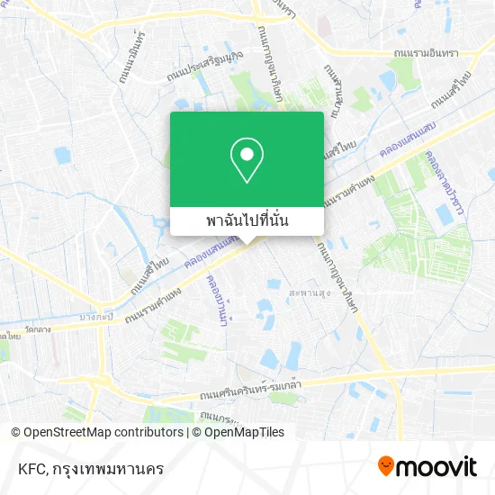 KFC แผนที่