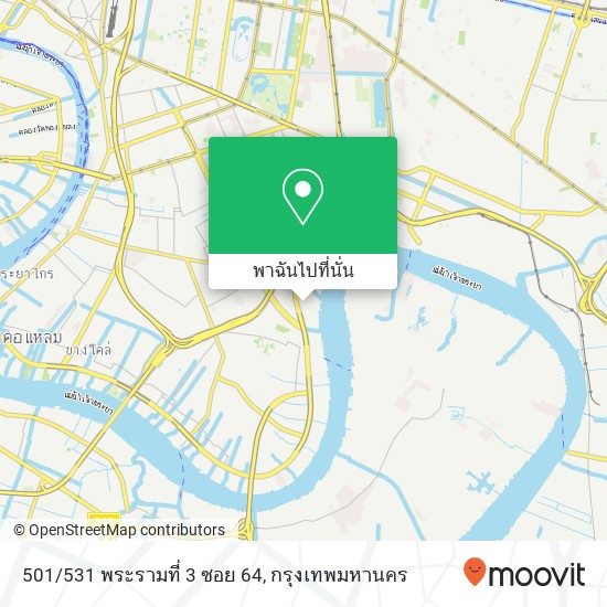 501/531 พระรามที่ 3 ซอย 64 แผนที่