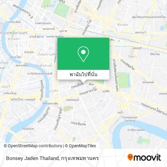 Bonsey Jaden Thailand แผนที่