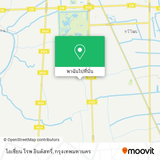 โอเชี่ยน โรพ อินดัสทรี่ แผนที่