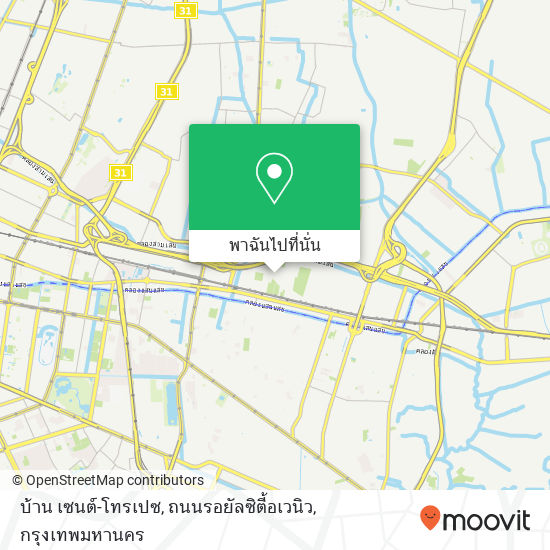 บ้าน เซนต์-โทรเปซ, ถนนรอยัลซิตี้อเวนิว แผนที่