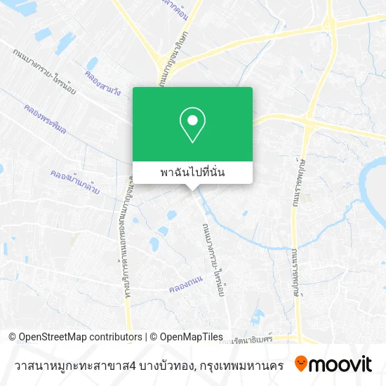 วาสนาหมูกะทะสาขาส4 บางบัวทอง แผนที่
