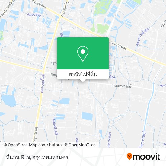 ที่นอน พี เจ แผนที่