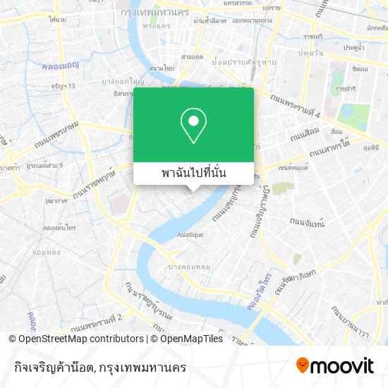 กิจเจริญค้าน๊อต แผนที่