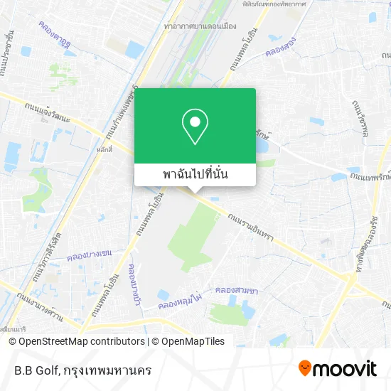 B.B Golf แผนที่