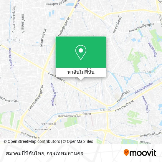 สมาคมบีบีกันไทย แผนที่
