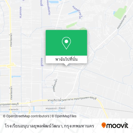 โรงเรียนอนุบาลยุพลพัฒน์วัฒนา แผนที่