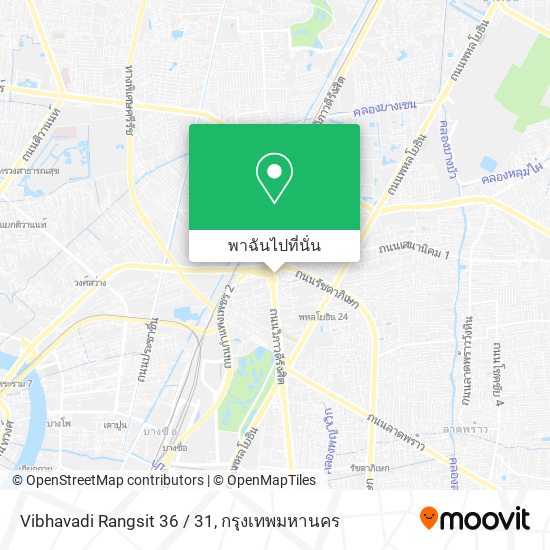 Vibhavadi Rangsit 36 / 31 แผนที่