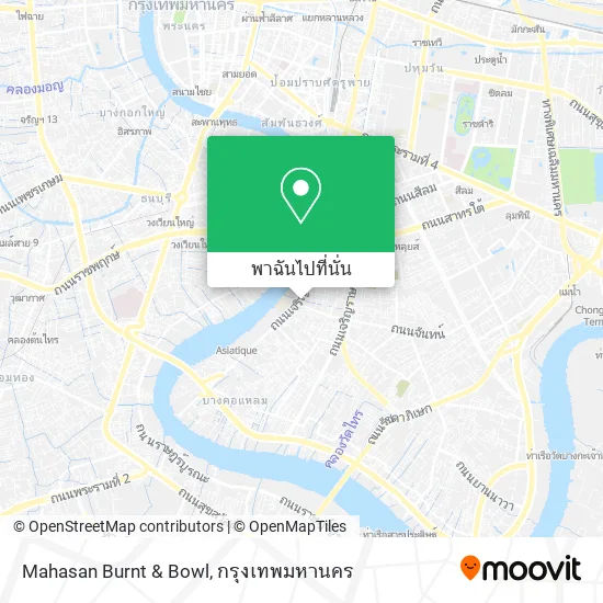 Mahasan Burnt & Bowl แผนที่