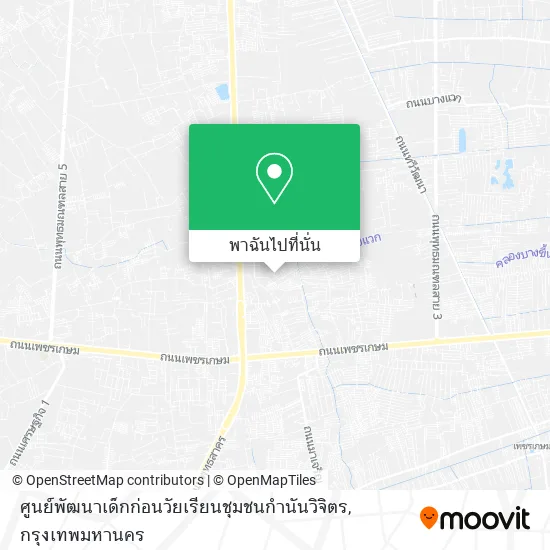 ศูนย์พัฒนาเด็กก่อนวัยเรียนชุมชนกำนันวิจิตร แผนที่