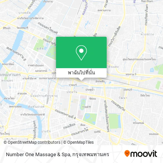 Number One Massage & Spa แผนที่