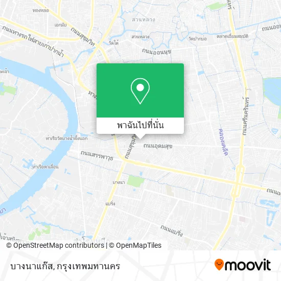 บางนาแก๊ส แผนที่