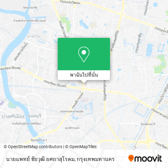 นายแพทย์ ชัยวุฒิ ยศถาสุโรดม แผนที่