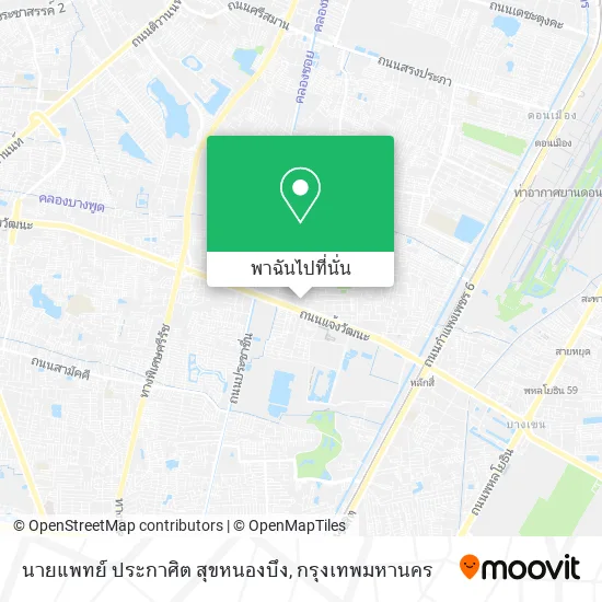 นายแพทย์ ประกาศิต สุขหนองบึง แผนที่
