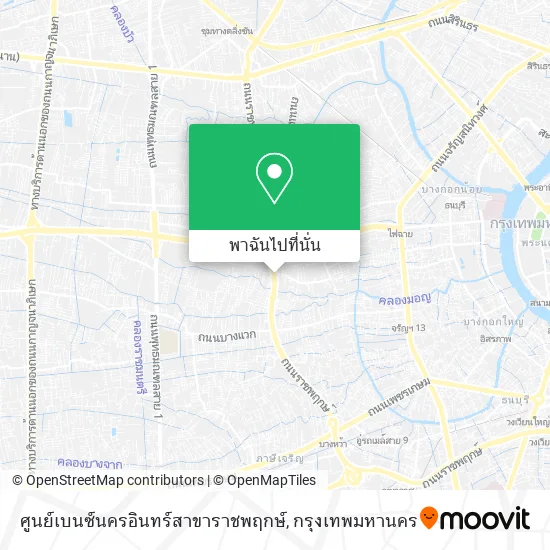 ศูนย์เบนซ์นครอินทร์สาขาราชพฤกษ์ แผนที่