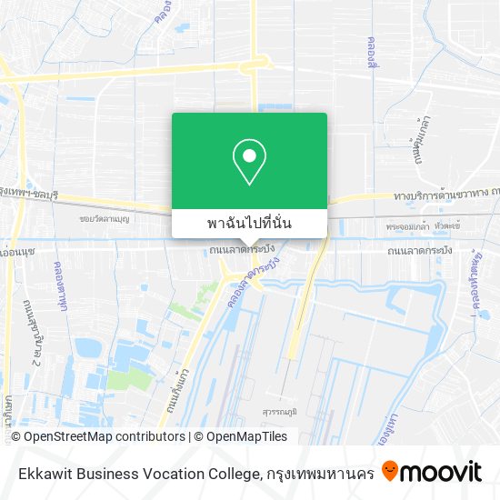 Ekkawit Business Vocation College แผนที่