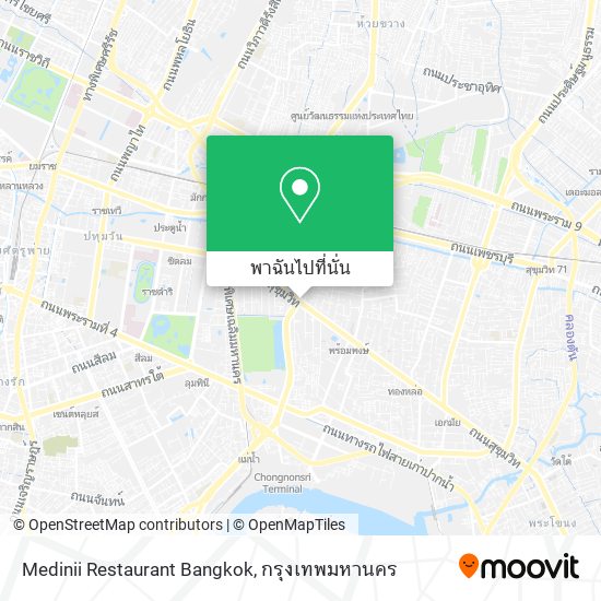 Medinii Restaurant Bangkok แผนที่