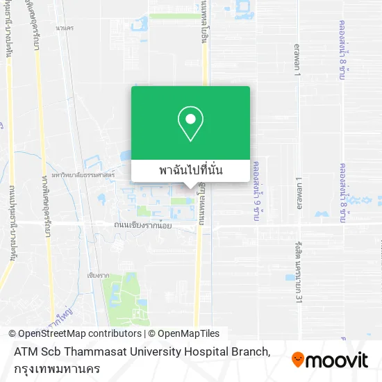 ATM Scb Thammasat University Hospital Branch แผนที่