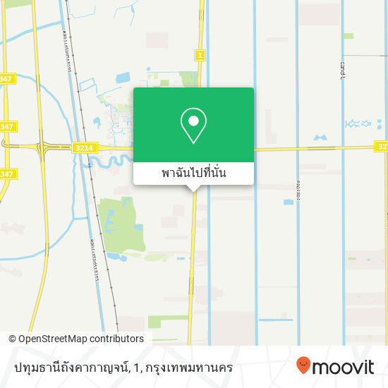 ปทุมธานีถังคากาญจน์, 1 แผนที่