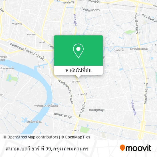 สนามแบดวี อาร์ พี 99 แผนที่