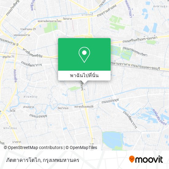 ภัตตาคารโตไก แผนที่