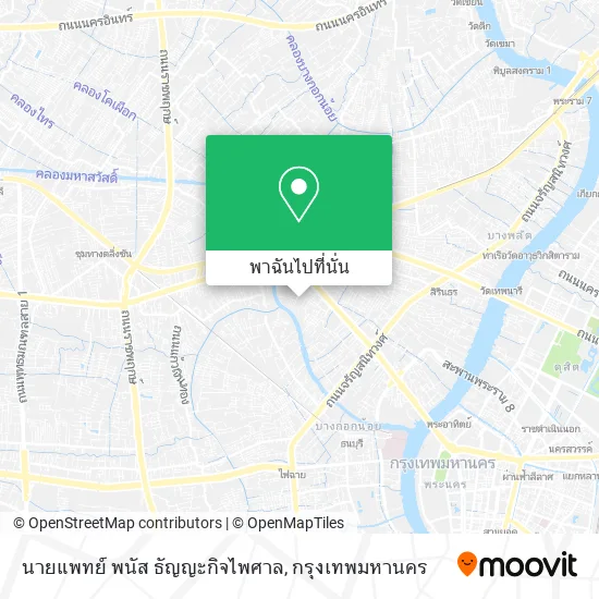 นายแพทย์ พนัส ธัญญะกิจไพศาล แผนที่