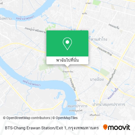 BTS-Chang Erawan Station / Exit 1 แผนที่