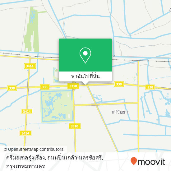 ศรีมณฑลรุ่งเรือง, ถนนปิ่นเกล้า-นครชัยศรี แผนที่