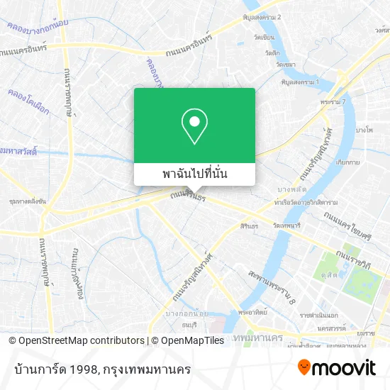 บ้านการ์ด 1998 แผนที่