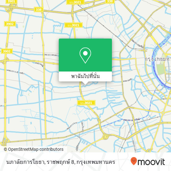 นภาลัยการโยธา, ราชพฤกษ์ 8 แผนที่