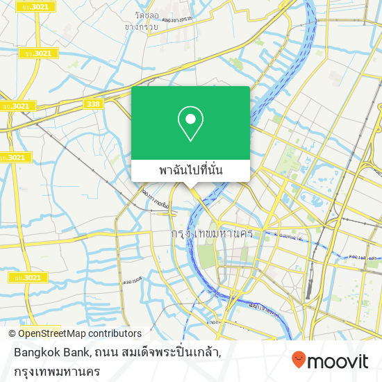Bangkok Bank, ถนน สมเด็จพระปิ่นเกล้า แผนที่
