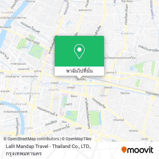Lalit Mandap Travel - Thailand Co., LTD. แผนที่