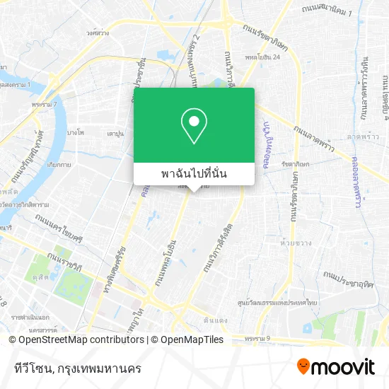 ทีวีโซน แผนที่
