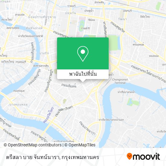 ตรีสลา บาย จันทน์นารา แผนที่