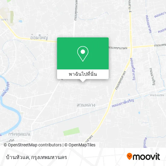 บ้านหัวแค แผนที่
