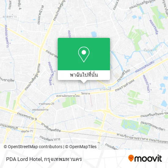 PDA Lord Hotel แผนที่