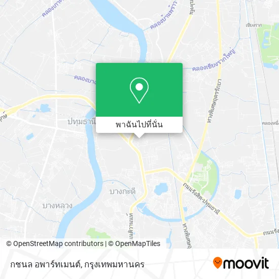 กชนล อพาร์ทเมนต์ แผนที่