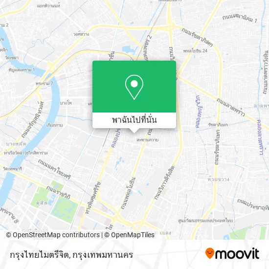 กรุงไทยไมตรีจิต แผนที่
