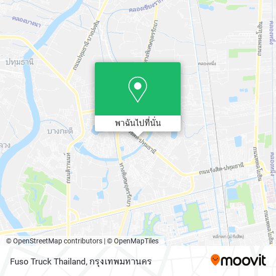 Fuso Truck Thailand แผนที่