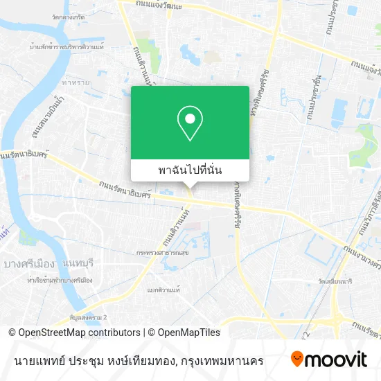 นายแพทย์ ประชุม หงษ์เทียมทอง แผนที่