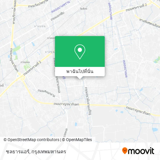 ชลธารแอร์ แผนที่