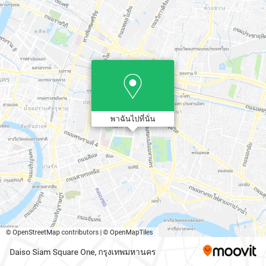 Daiso Siam Square One แผนที่