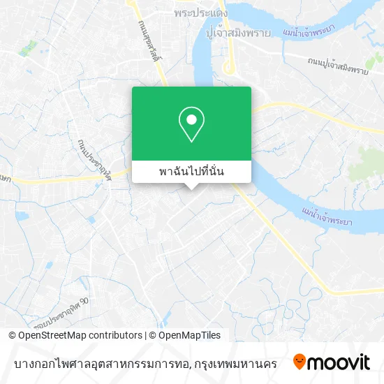บางกอกไพศาลอุตสาหกรรมการทอ แผนที่