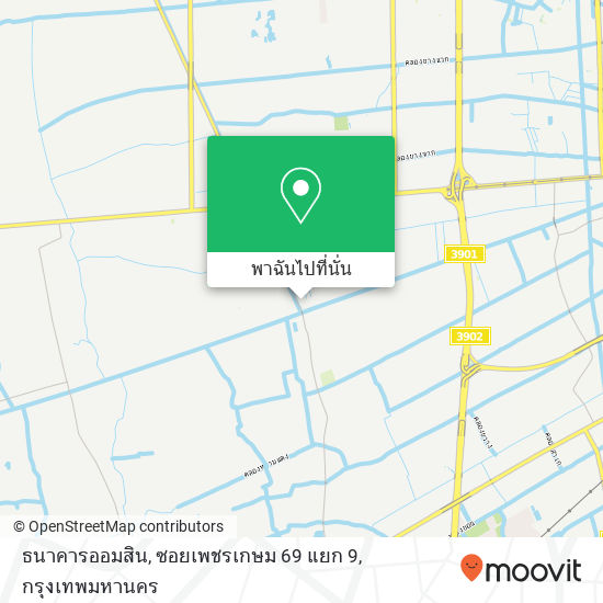 ธนาคารออมสิน, ซอยเพชรเกษม 69 แยก 9 แผนที่